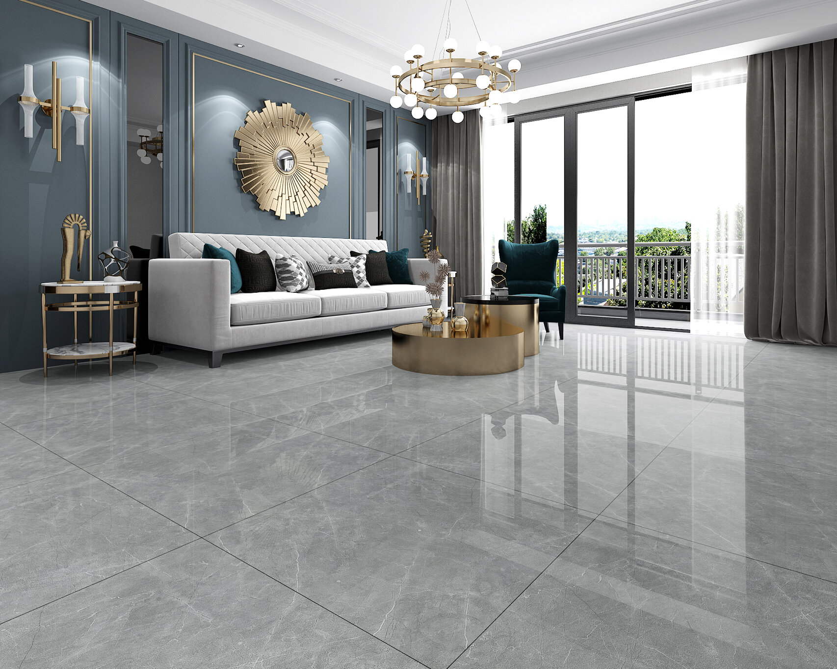 陽臺(tái)和客廳的瓷磚用一樣的好嗎?